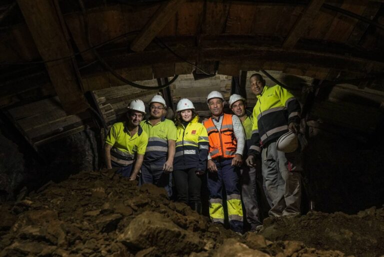 Agilizan las obras de ampliación de la línea 11 de Metro con una nueva tuneladora