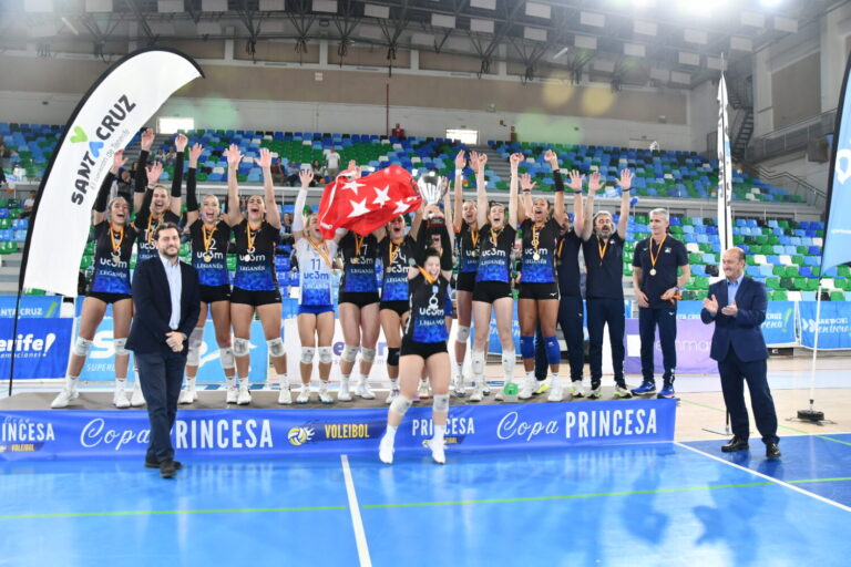 El UC3M Voleibol Leganés gana la Copa Princesa 2025