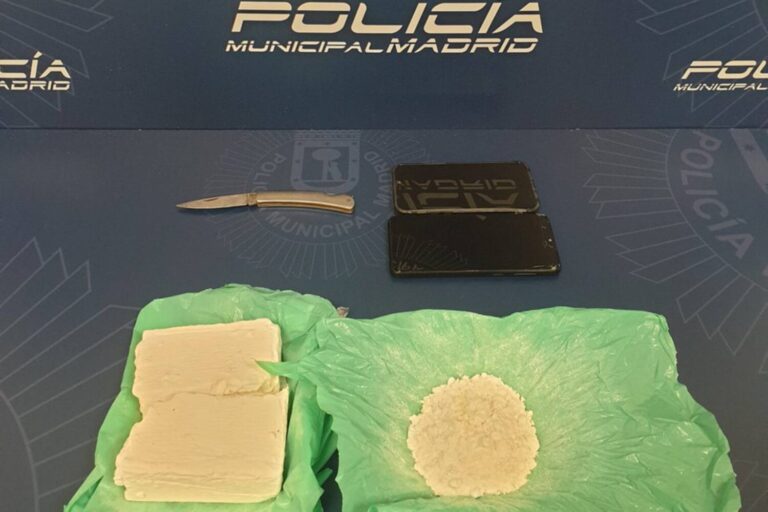 Detenido en Carabanchel con cocaína procedente de Leganés