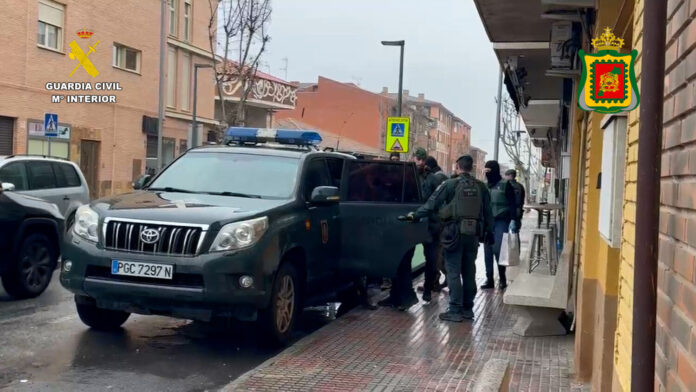 detenidos guardia civil