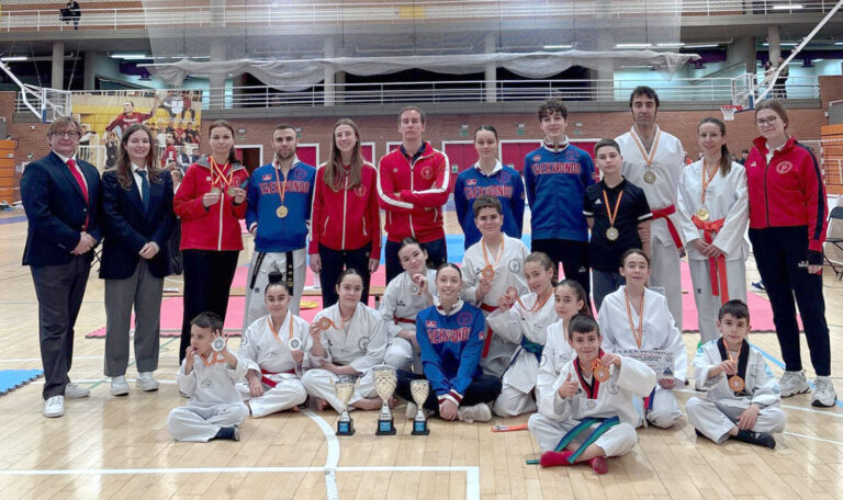 El Club Sánchez-Élez de Leganés triunfa en el Campeonato de Poomsae con 29 medallas