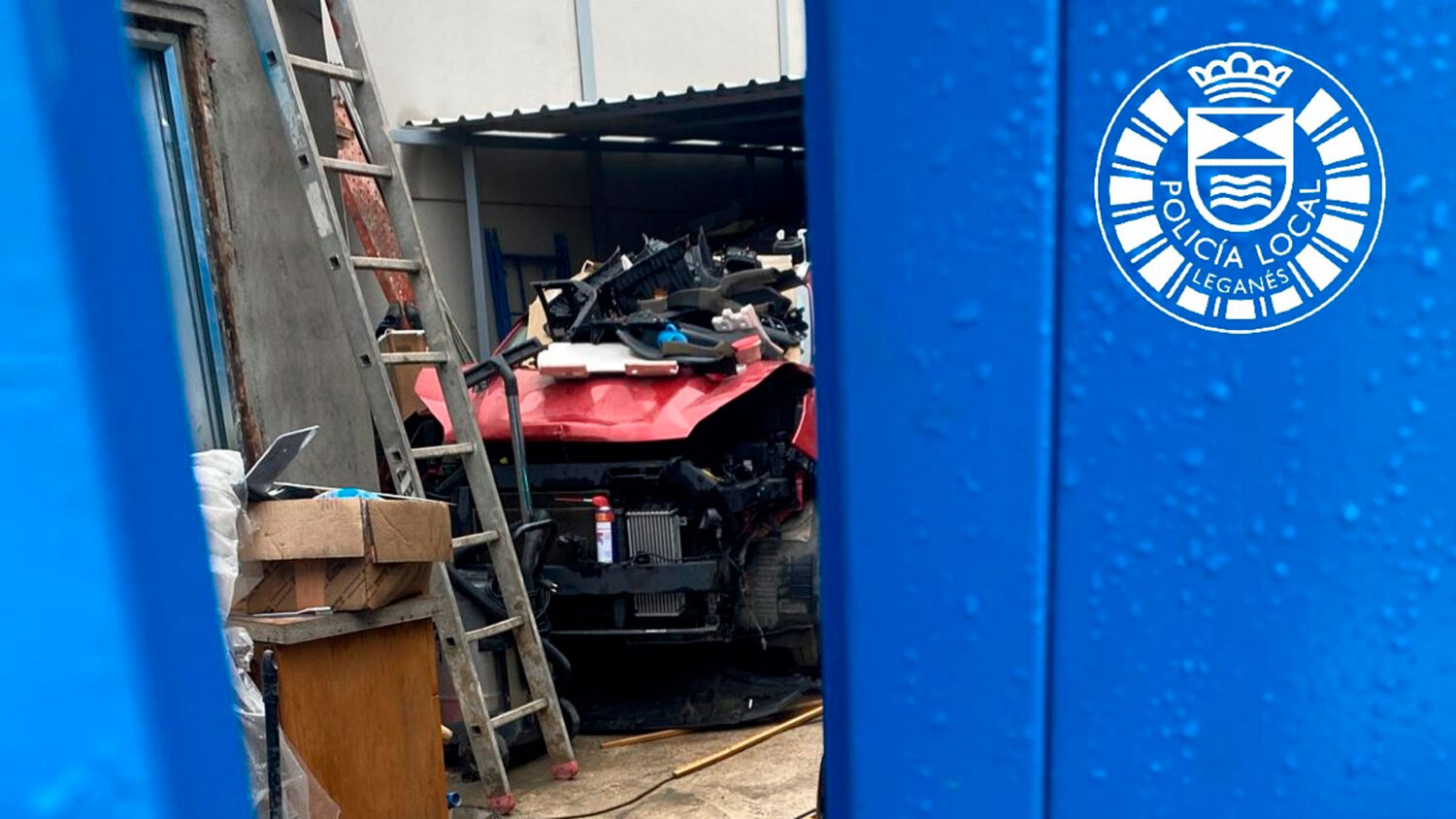 policia talleres ilegales leganes