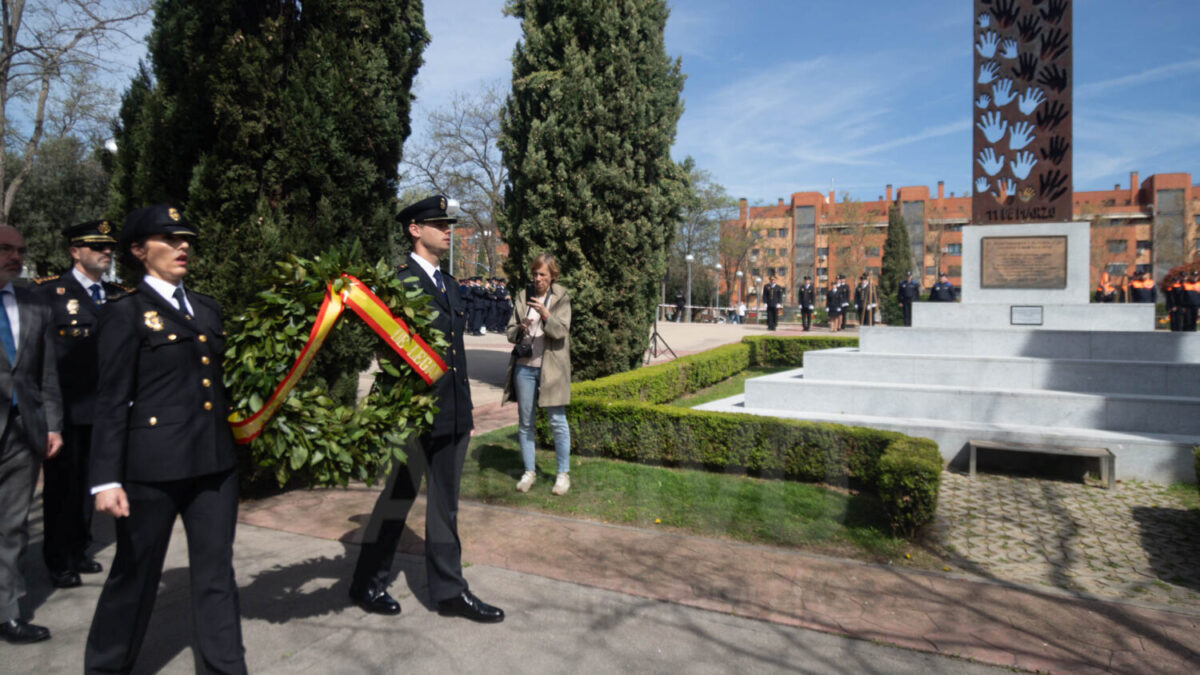 Homenaje a los fallecidos por el 11M en Leganés