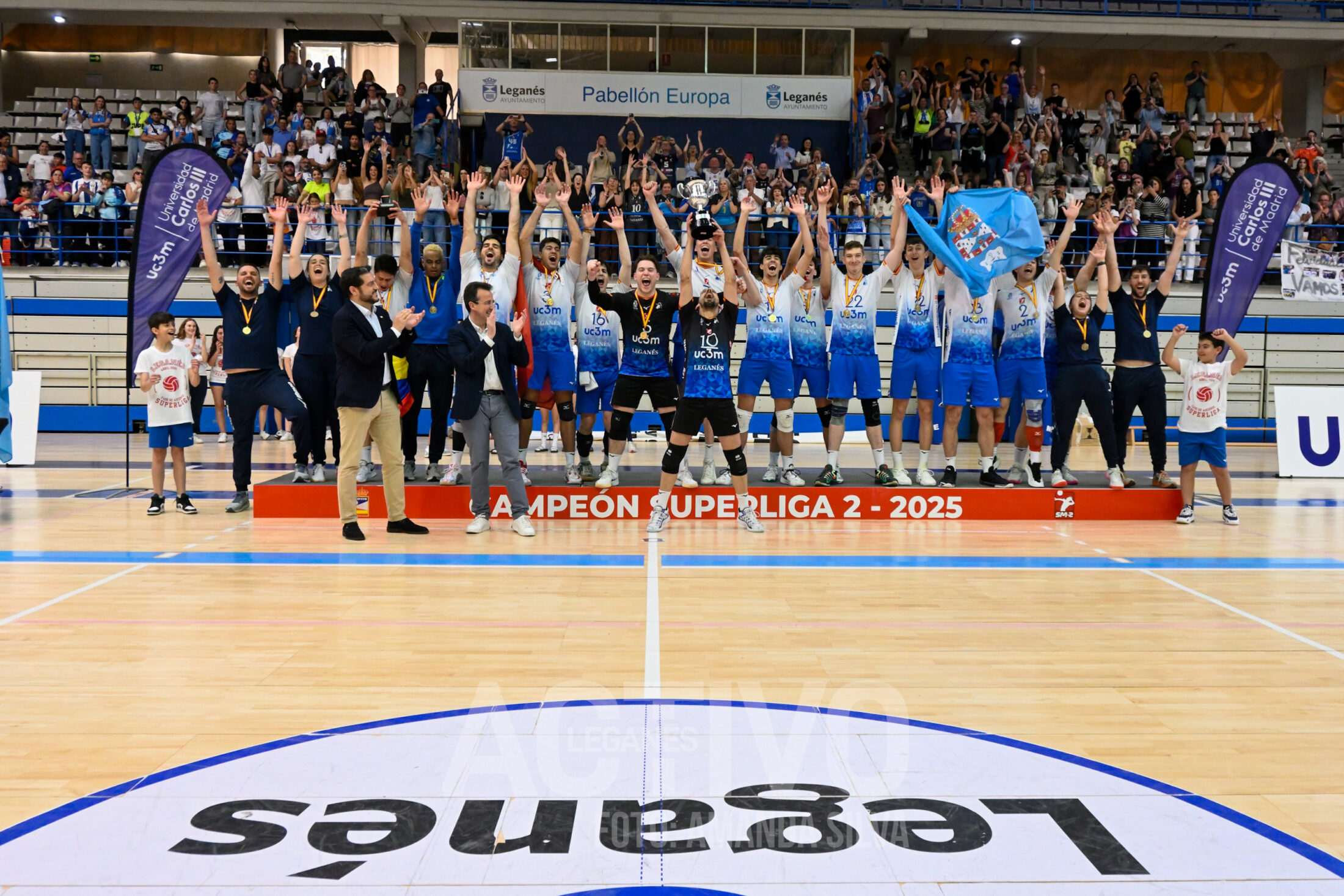 Voleibol Leganés campeón superliga2