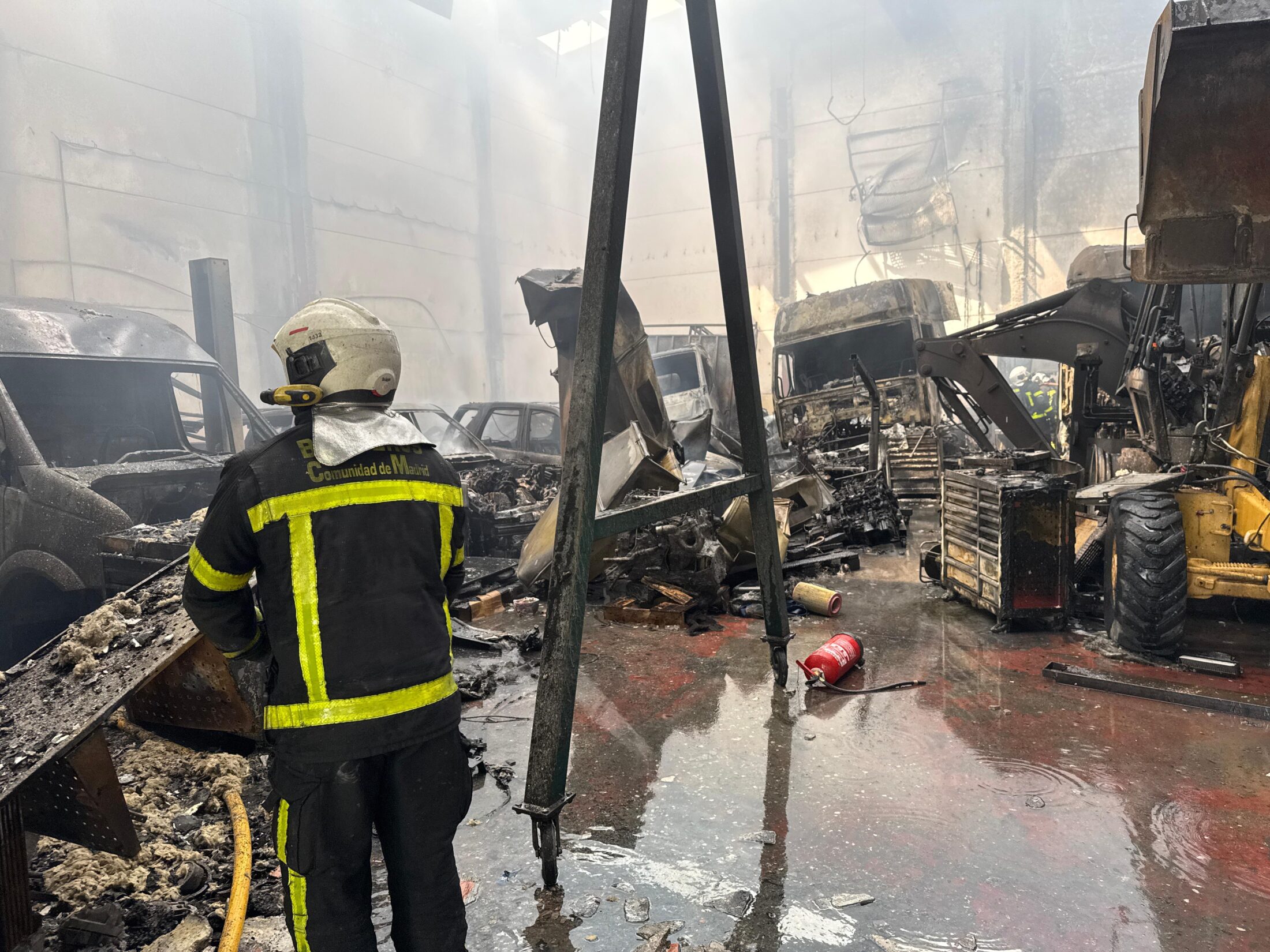 incendio nave getafe visible leganes