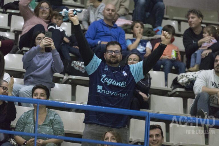 Así vivió el Pabellón Europa el histórico ascenso del Baloncesto Leganés a LF Endesa, en imágenes