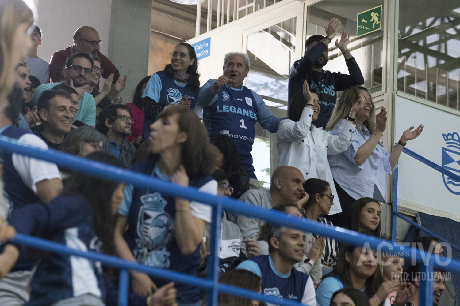 ascenso baloncesto leganes celebración
