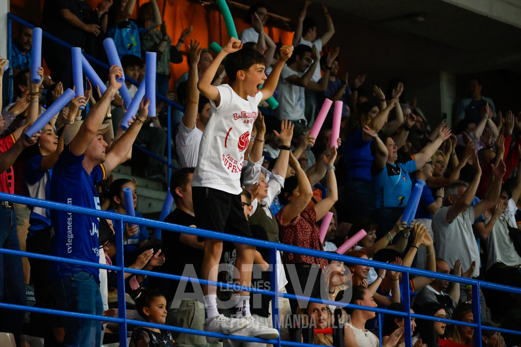 gradas voleibol leganes ascenso