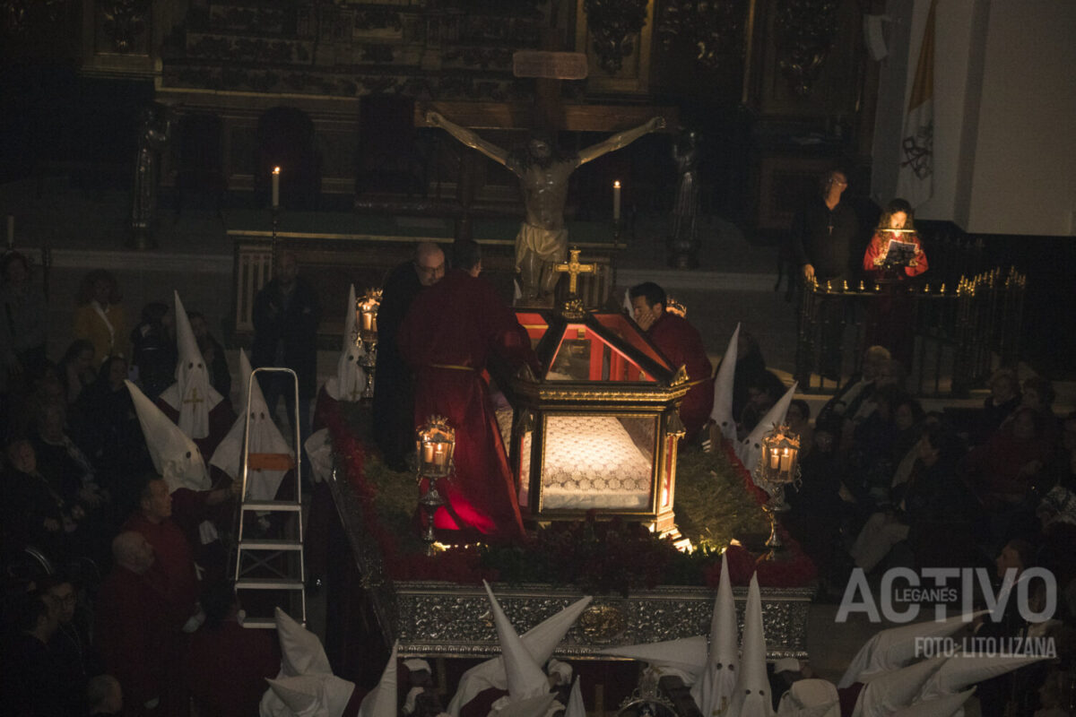 viernes santo barbacana virgen soledad Cristo de la Pasión Leganés