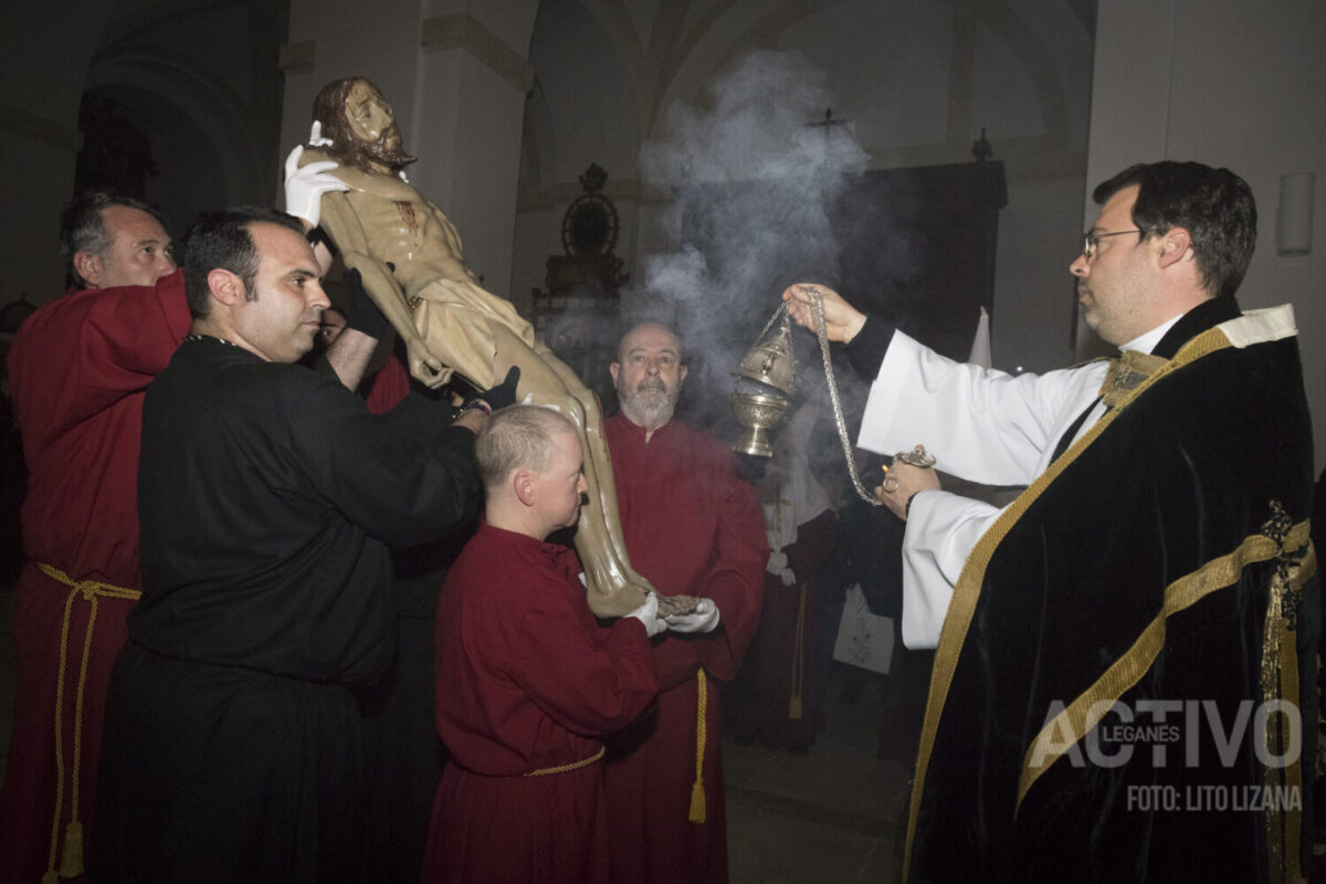 viernes santo barbacana virgen soledad Cristo de la Pasión Leganés
