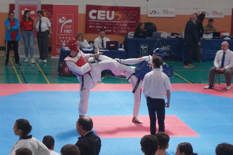 César Cedrún, de Leganés, logra el bronce en el Nacional Universitario