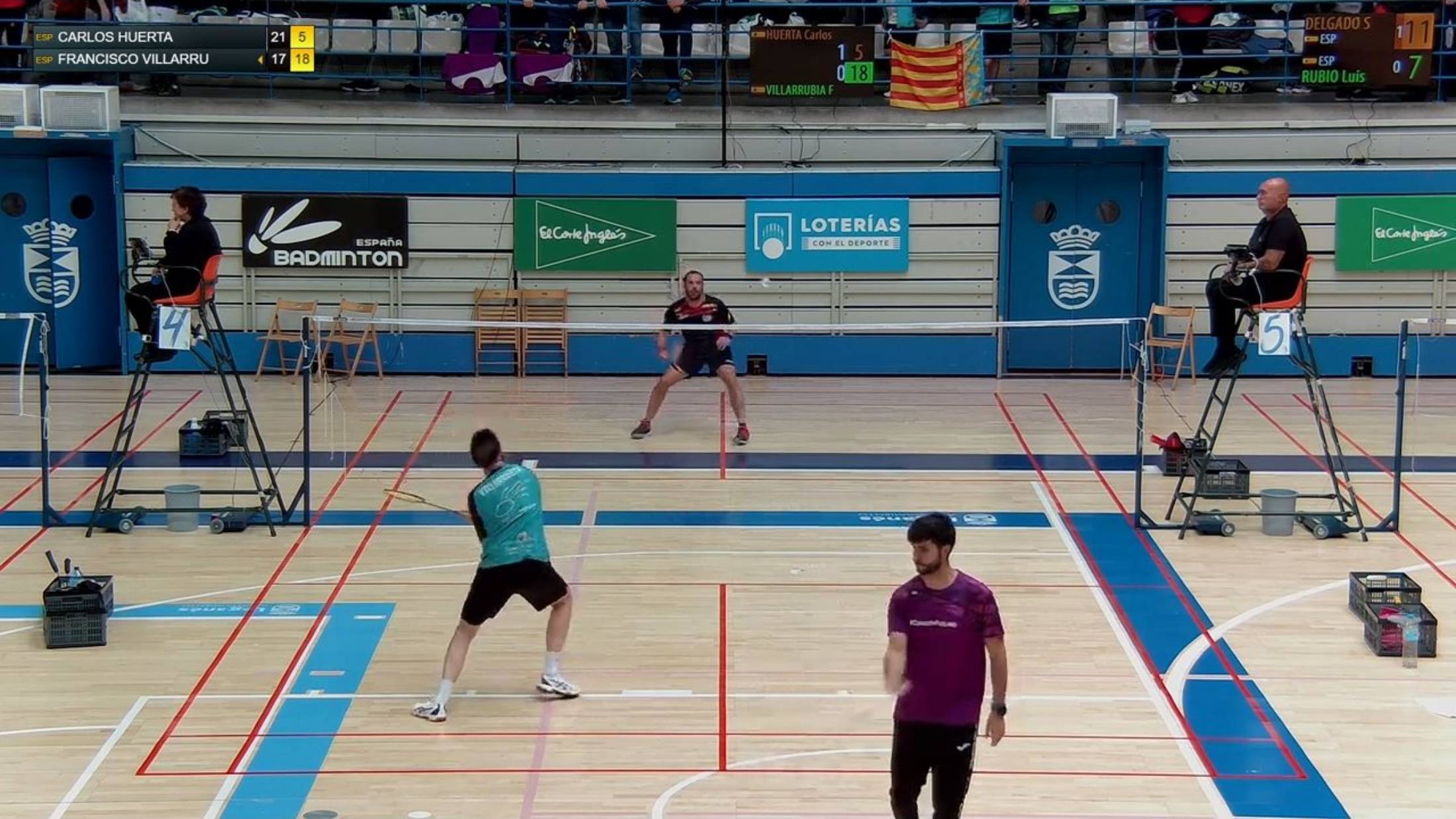 campeonato españa de badminton en leganes