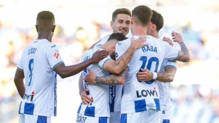 El CD Leganés gana en Gran Canaria y se jugará la permanencia ante el Valladolid