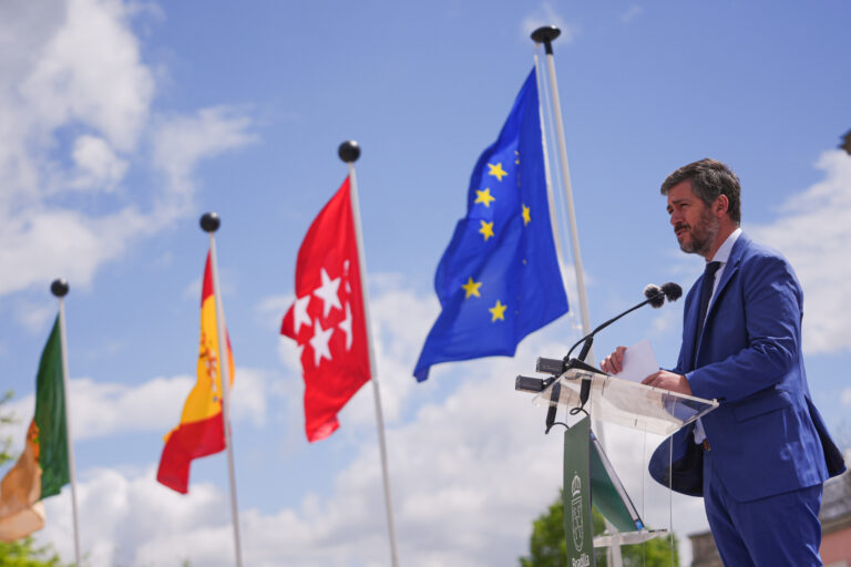 El alcalde de Leganés, presente en el acto por el Día de Europa