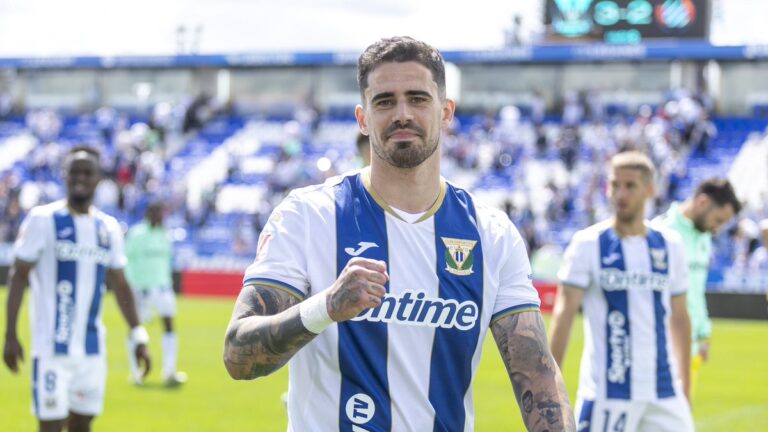 Miguel de la Fuente alcanza los 100 partidos oficiales con el CD Leganés