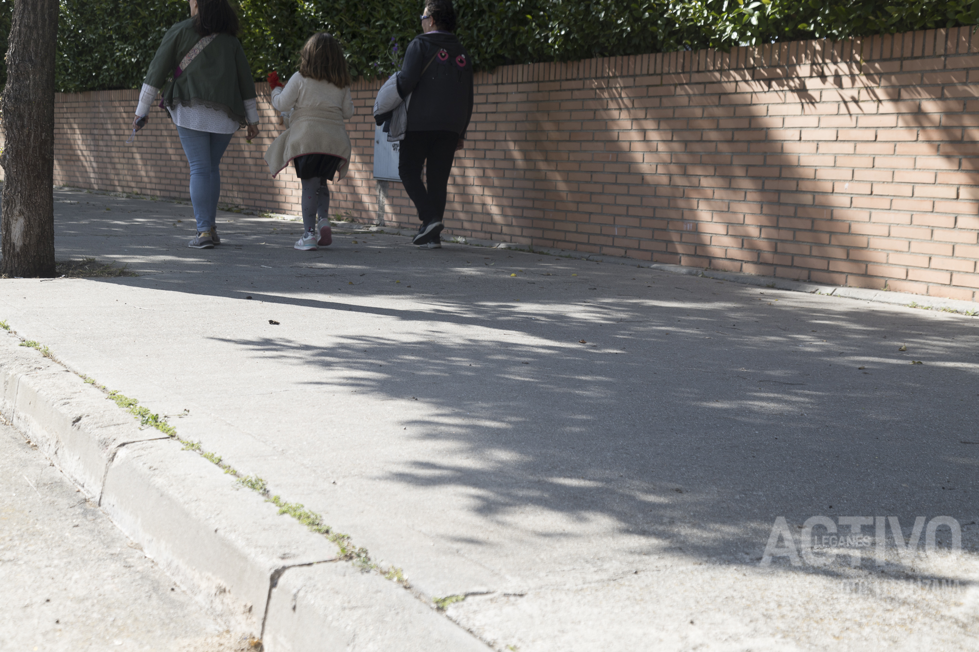 Aceras Leganes Norte hormigon