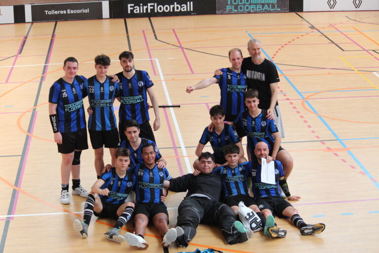 Leganés vence en la Liga Oro de floorball y suma reconocimientos individuales