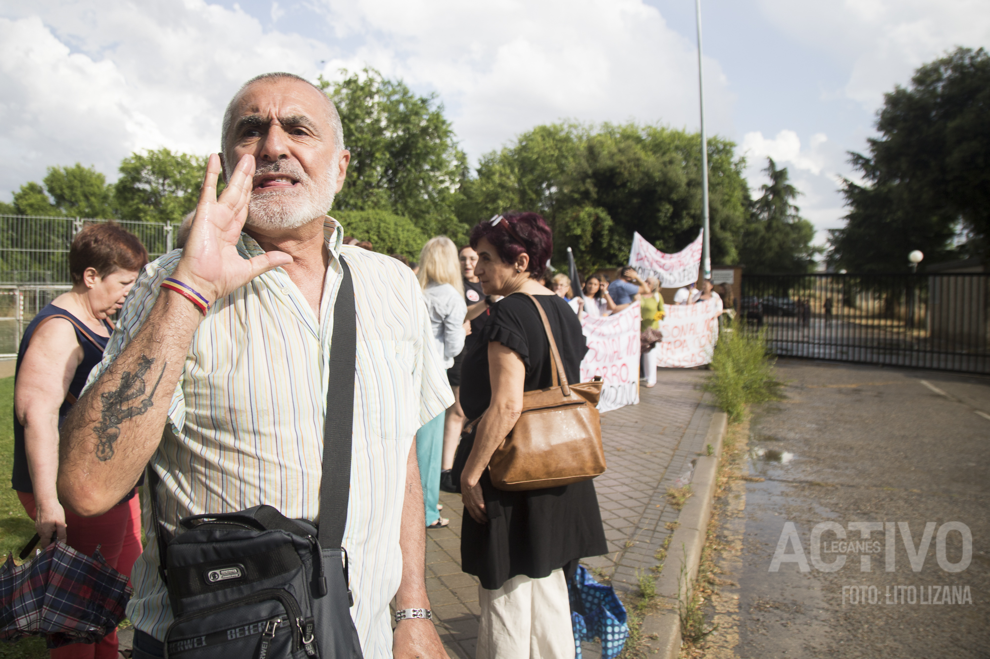 concentración residencia el encinar