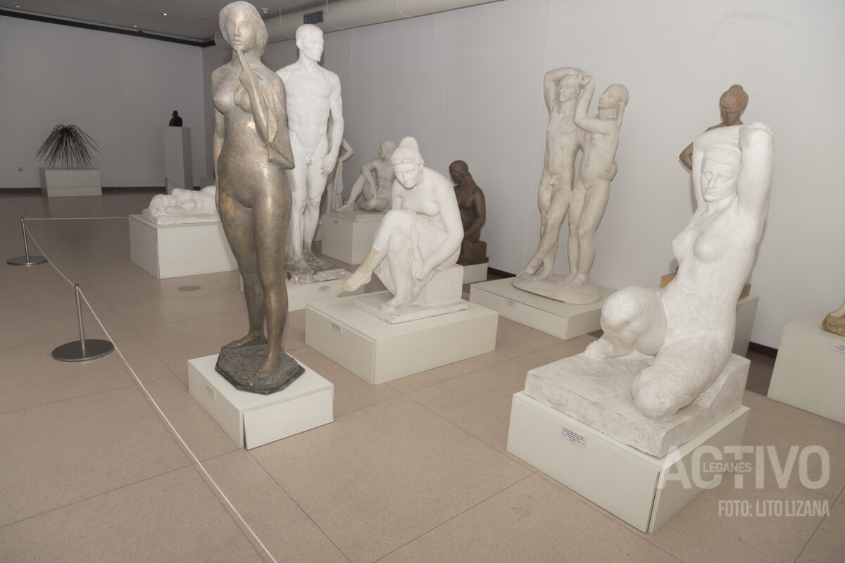 museo esculturas Leganés deposito