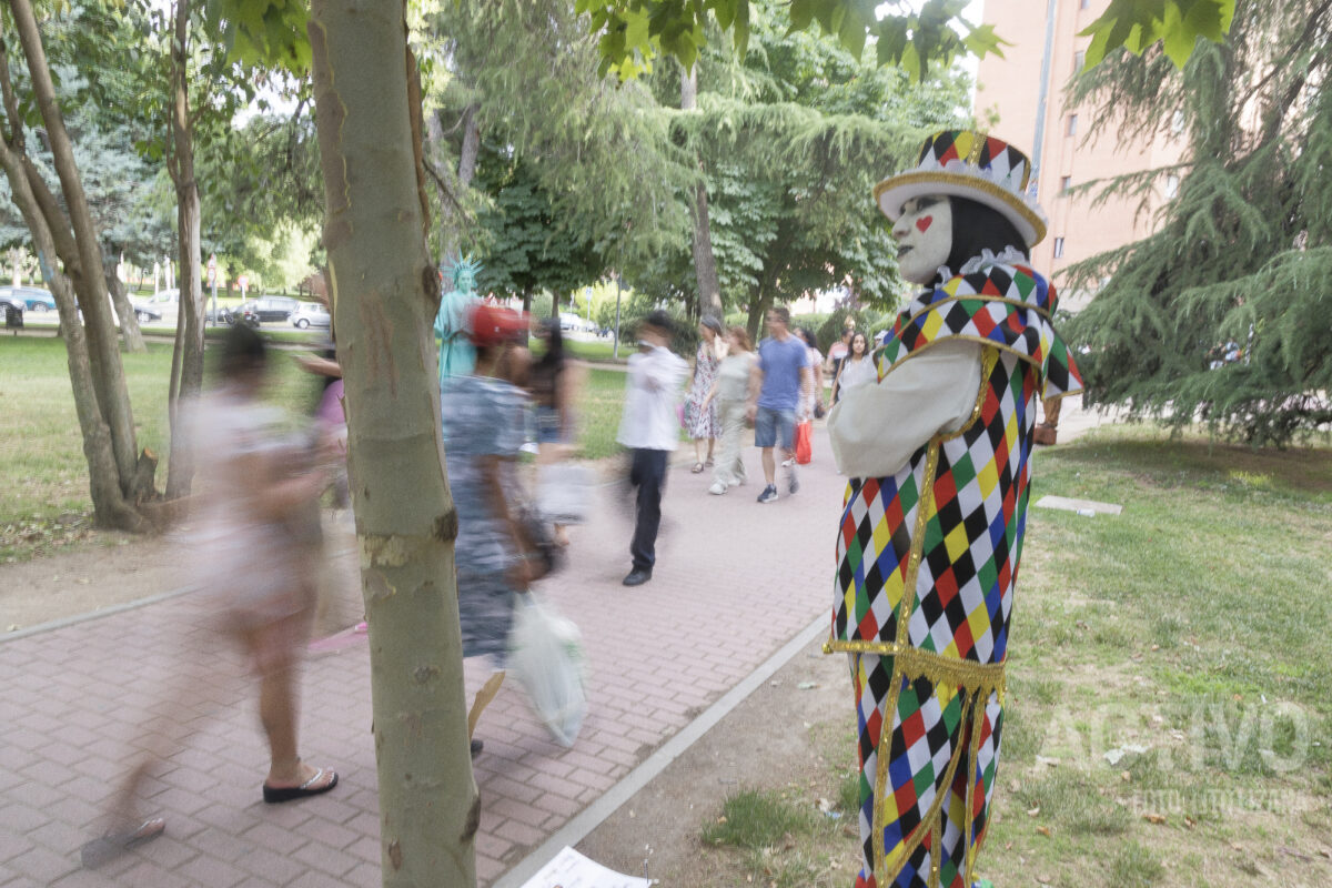 estatuas humanas 2025 leganes