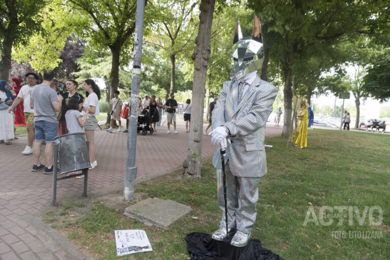 ‘Mask Singer’ se cuela en el concurso de Estatuas Humanas de Leganés 2025