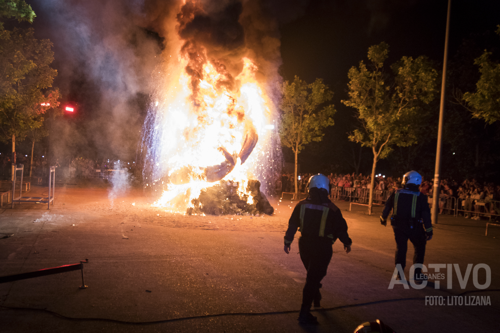 hoguera san juan 2025 leganes