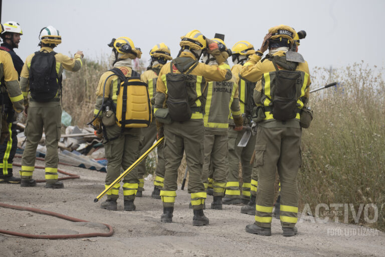 Leganés, epicentro de las negociaciones por la huelga de bomberos forestales