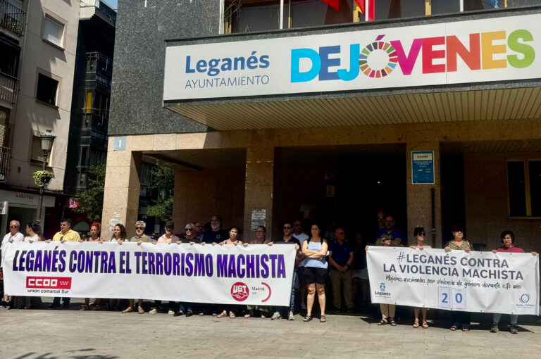 Cuatro asesinatos machistas en 48 horas: Leganés rinde homenaje a las víctimas