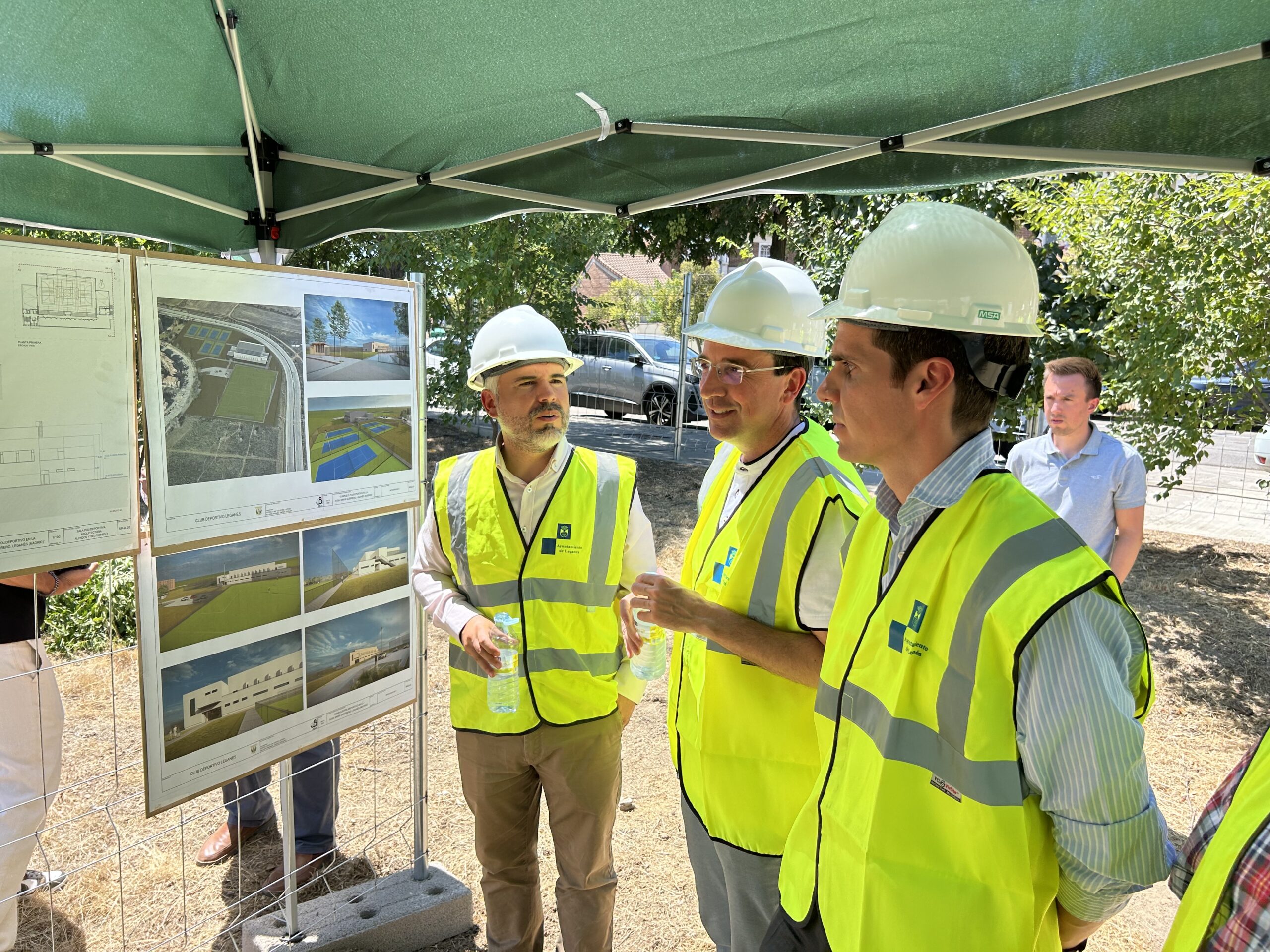 comienzo obras polideportivo leganes norte