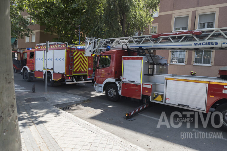 Leganés fue el 4º municipio con más siniestros para los Bomberos de la Comunidad de Madrid en 2025