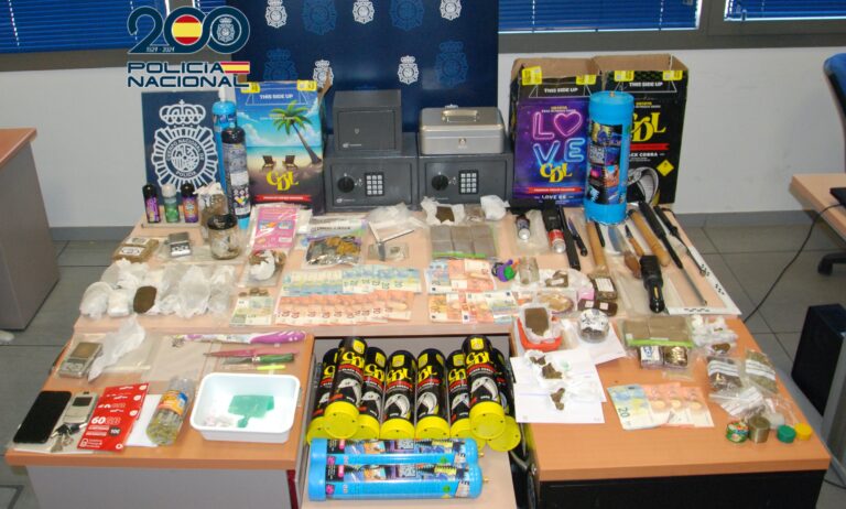 La Policía Nacional desmantela una barbería que operaba como punto de venta de droga en Leganés