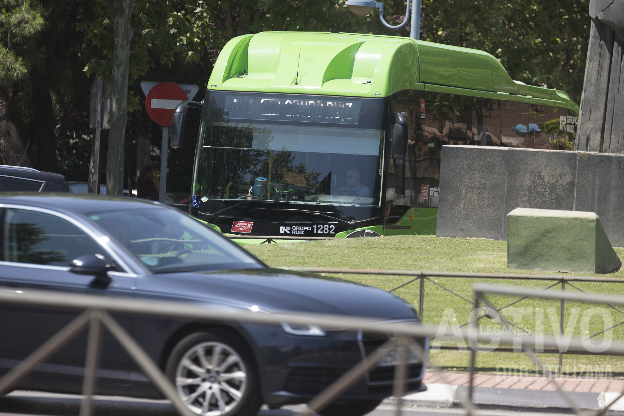 autobus L1 L-1 leganes autobuses