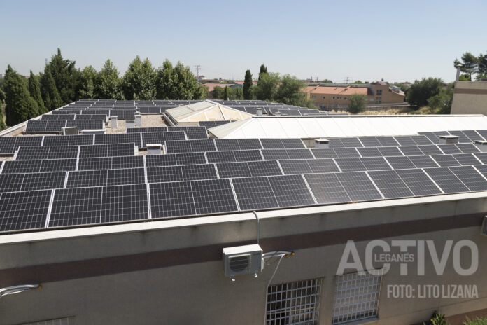 panel solar paneles solares los frailes Centro Asociado a la Red de Atención a la Dependencia