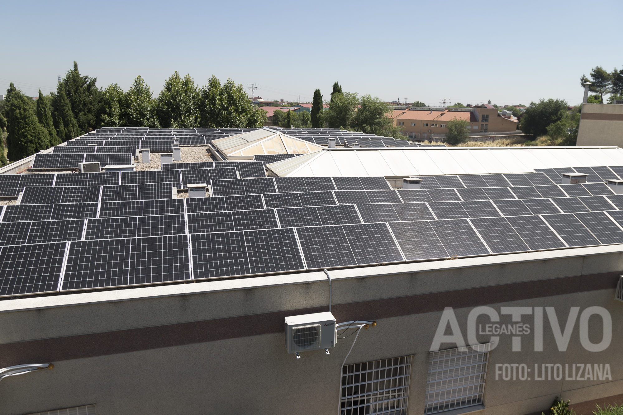 panel solar paneles solares los frailes Centro Asociado a la Red de Atención a la Dependencia