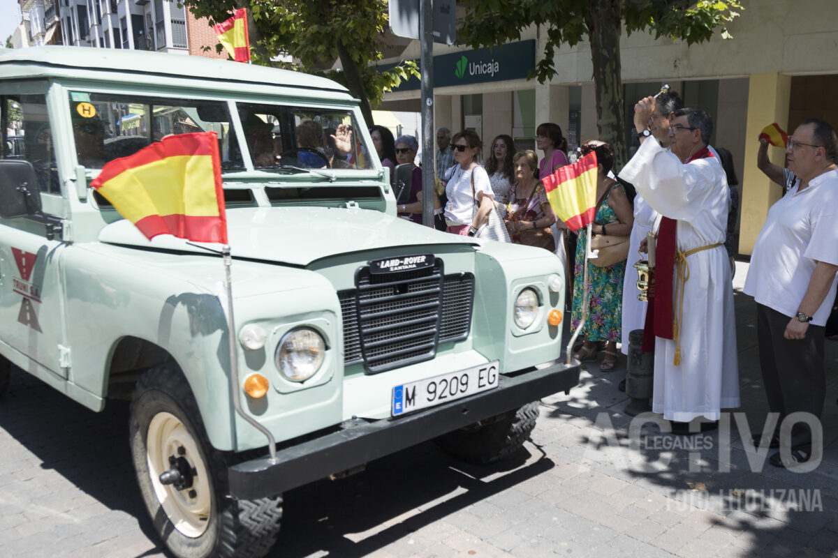 bendicion vehículos san cristobal leganes