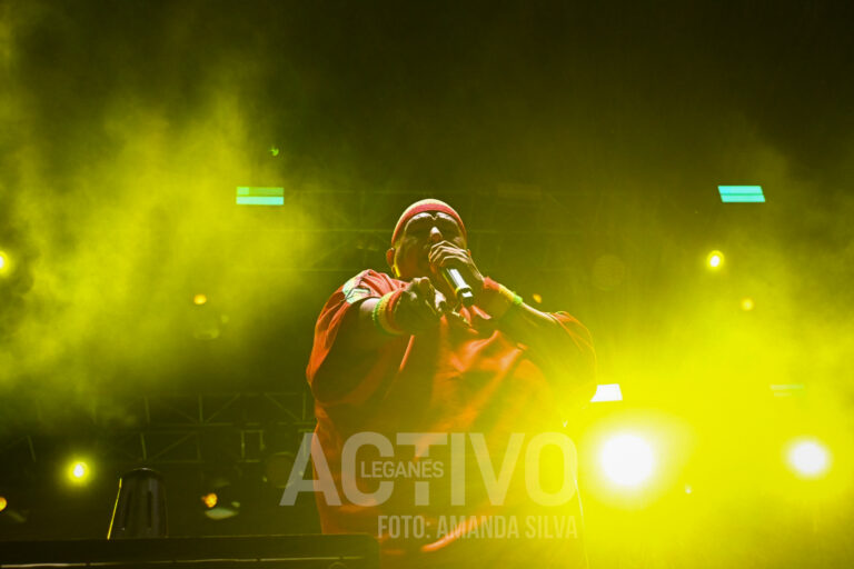 El concierto de King África y la fiesta Parapa hacen bailar a Leganés en las Fiestas de Butarque