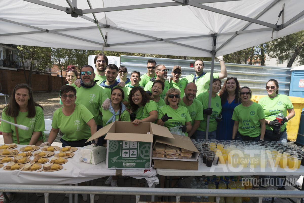 tortilla reparto comida fiestas leganes butarque