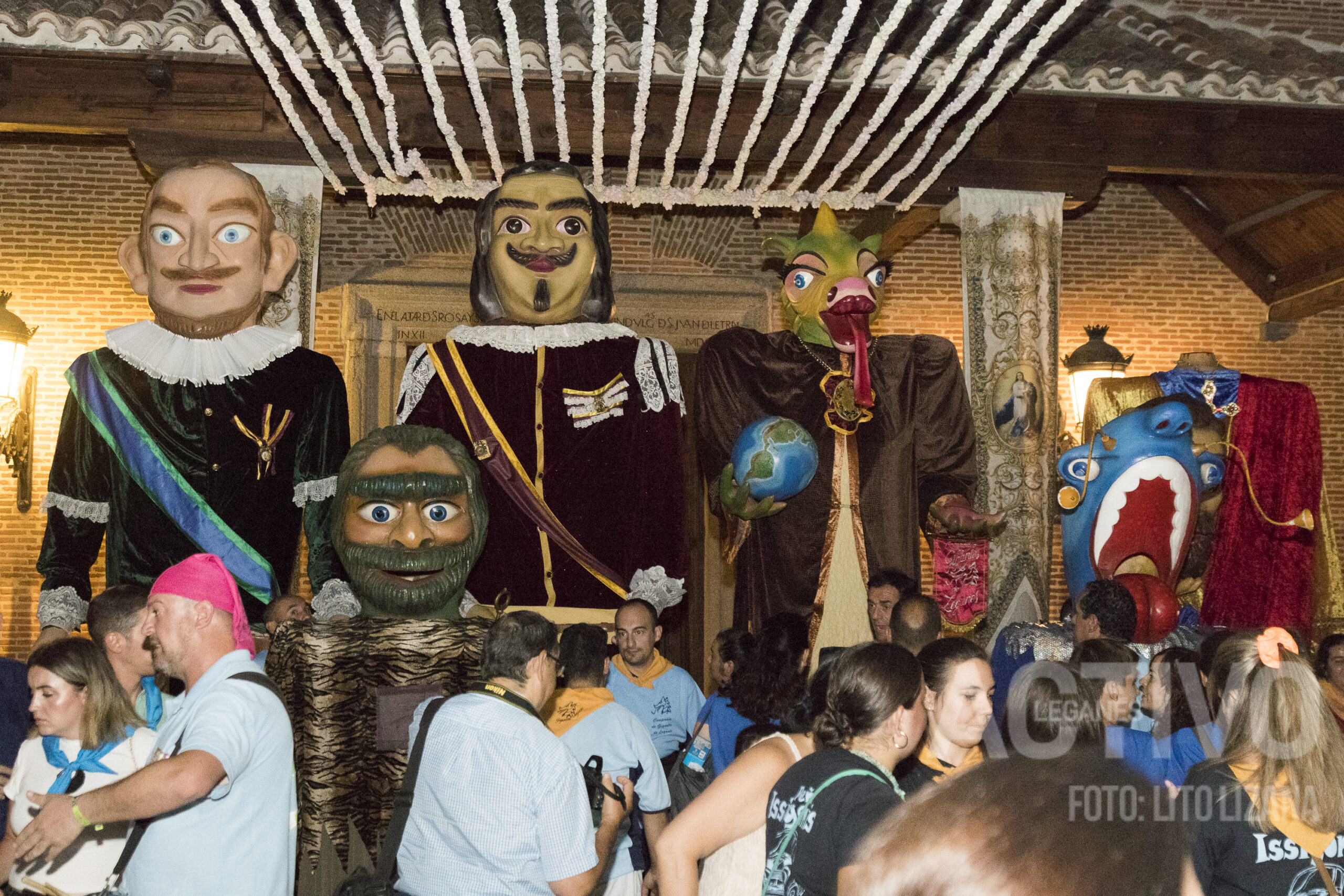 gigantes cabezudos leganes fiestas butarque fiesta