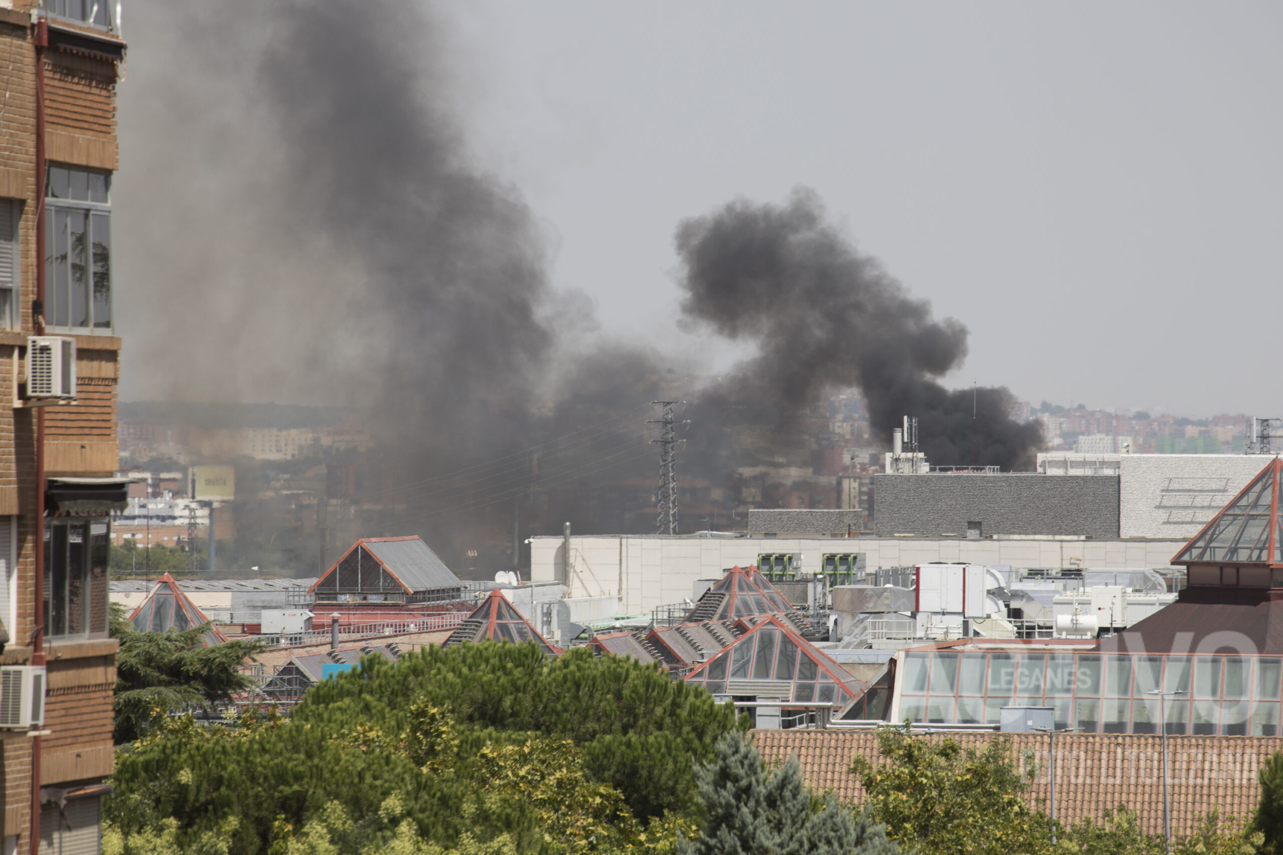 incendio leganes parque sur