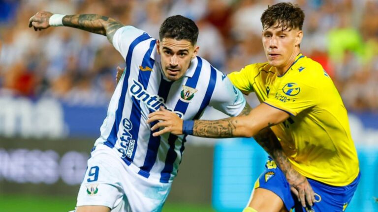 El Cádiz evita la victoria en el debut del CD Leganés en Butarque en la Liga Hypermotion