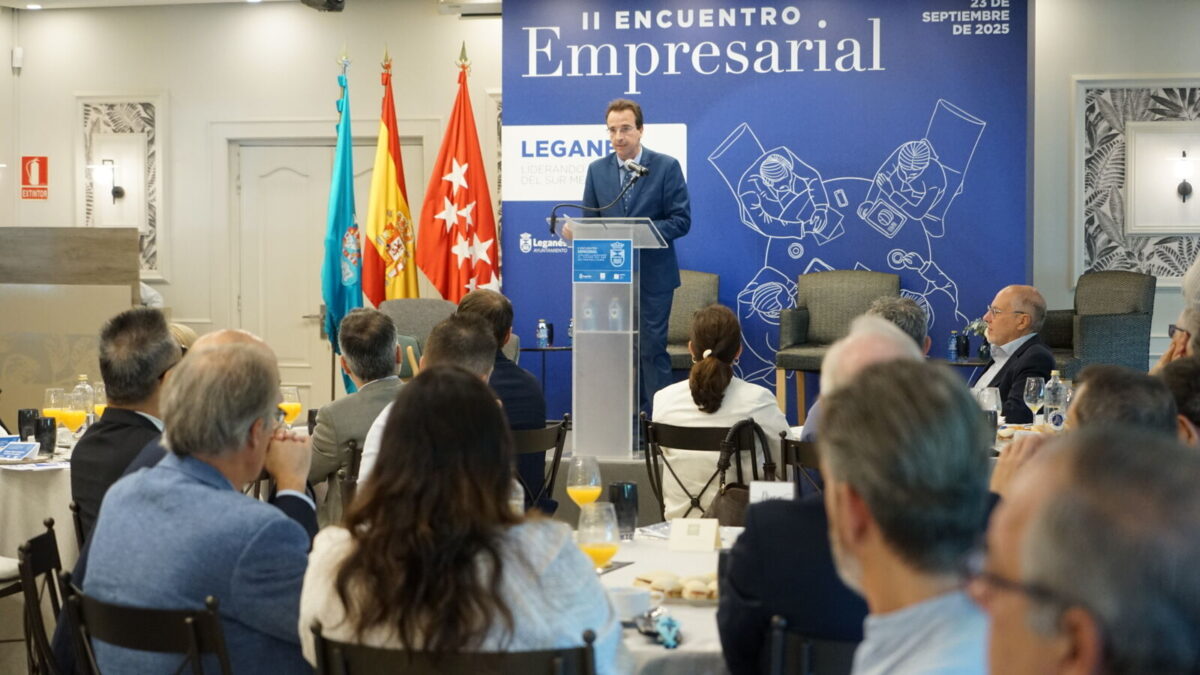 encuentro empresarial leganes miguel angel recuenco