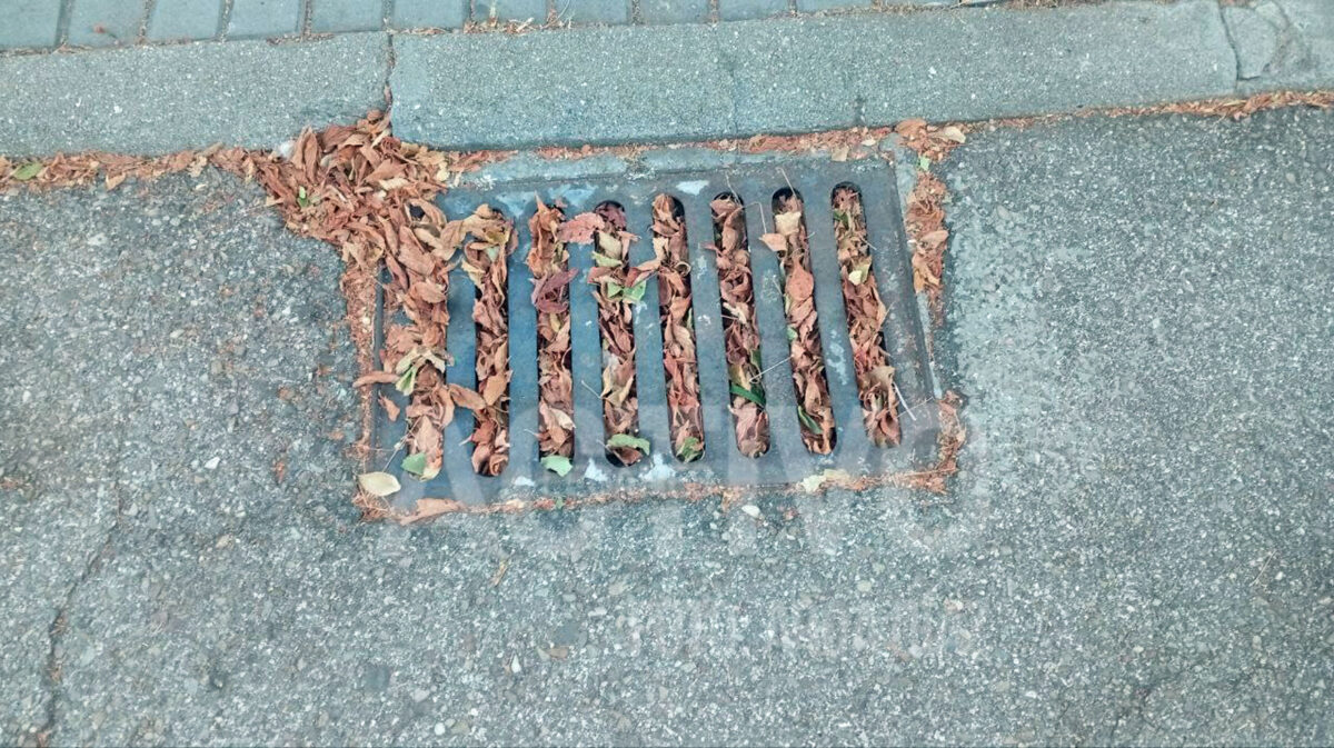 alcantarilla obstruida leganes