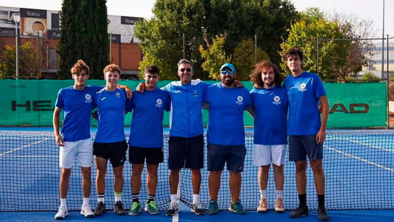 Debut soñado en Leganés del Club Tenis Alborada: 5–2 y primera victoria en el Campeonato de España absoluto