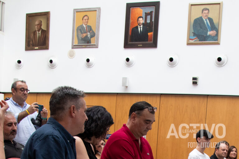 Leganés pagará 16.500 € para retratar a cinco exalcaldes