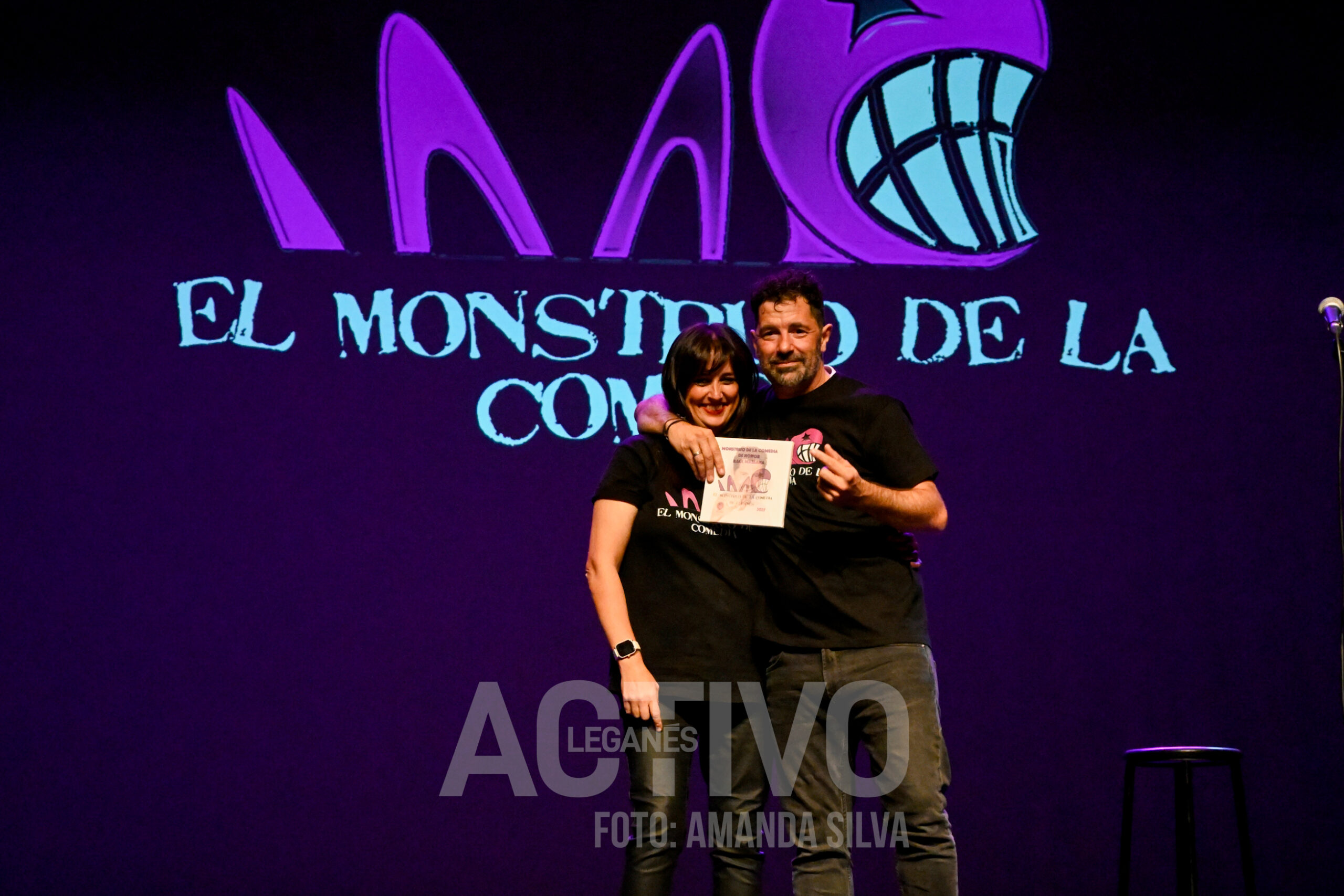 Raúl Massana, premio honorífico Monstruo de la Comedia.