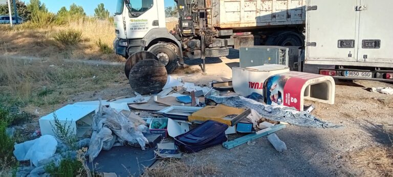 Leganés anuncia la limpieza de escombros en Prado Overa