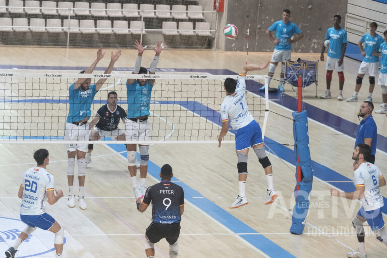 Histórica victoria del UC3M Voleibol Leganés en Superliga en un Pabellón Europa entregado (3-1)