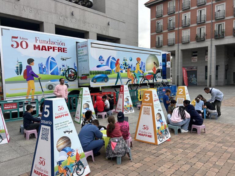 Fundación Mapfre convierte Leganés en un circuito interactivo de prevención de accidentes