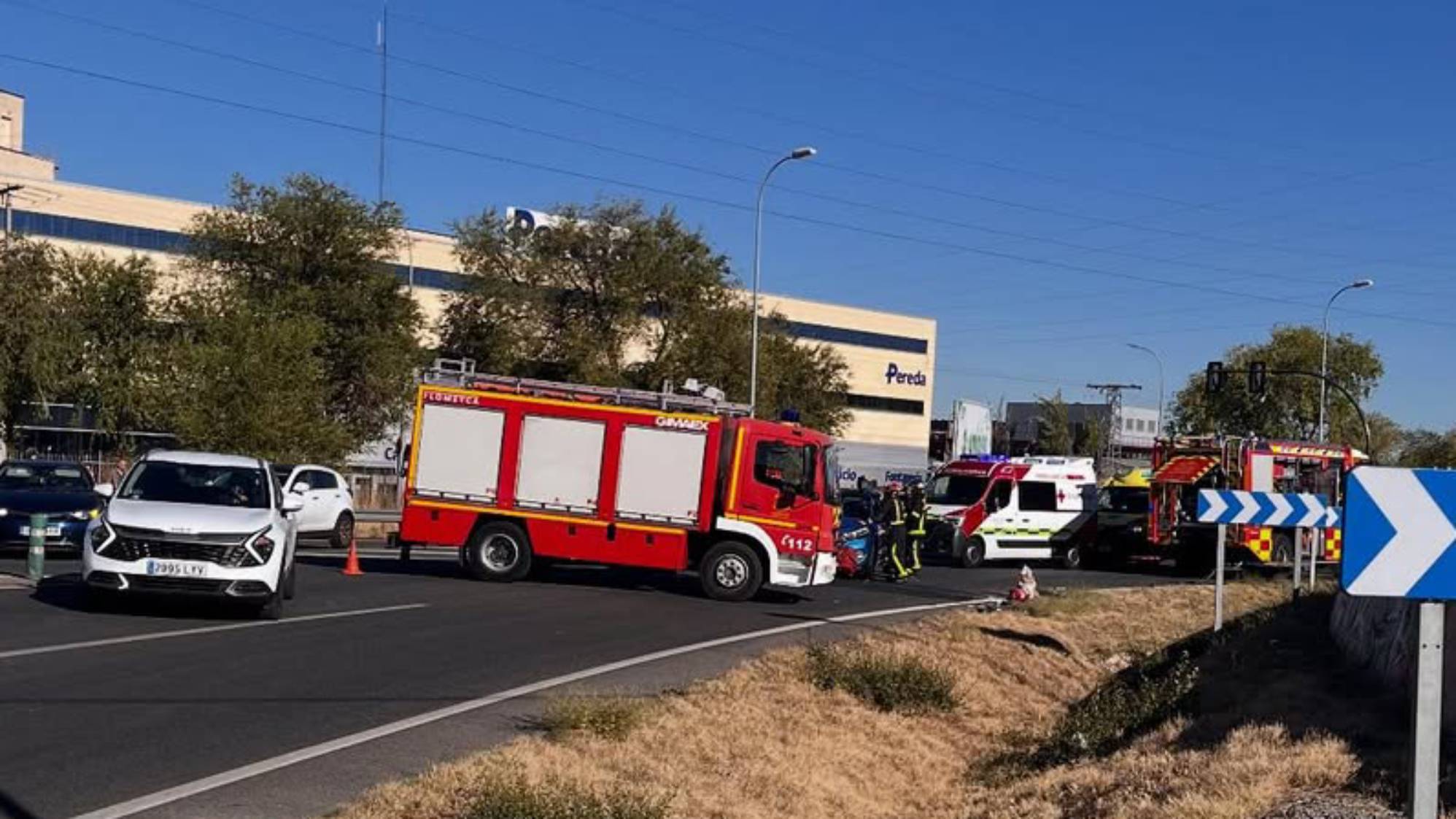 accidente trafico vereda leganes
