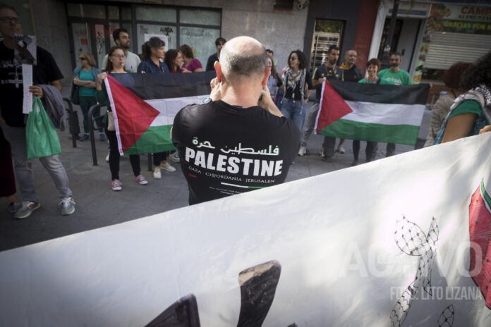 palestina gaza leganes concentracion protesta